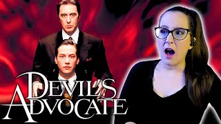 THE DEVILS ADVOCATE 1997 First Time Watching MOVIE REACTION [upl. by Airetnuhs139]