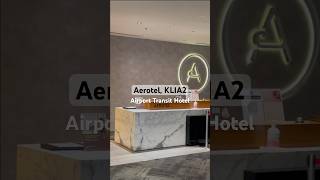 Aerotel  KLIA2 Airport Transit Hotel  Room Tour hotelreview [upl. by Clo857]