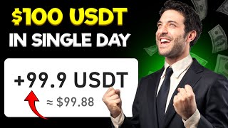 Only 100 in Single Day 🤑  Earn Free USDT Everyday  USDT Earning Site 2024  USDT Mining Site [upl. by Ophelia]