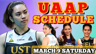 UAAP GAME TODAY MARCH 9 2024  UAAP SEASON 86 WOMENS VOLLEYBALL 2024 [upl. by Aziaf]