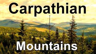 The Carpathian Mountains  geography facts and travel guide [upl. by Anitap331]