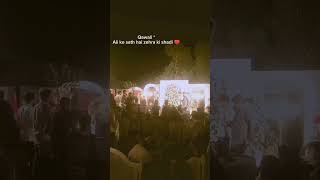 shalima  Qawali night ♥️enjoy voiceeffects food qawalistatus fun [upl. by Yeldnarb33]