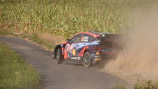 WRC ARDECA Ypres Rally Belgium 2022 Flat out amp Mistakes by TGG Rallye [upl. by Eenoj]