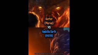 Surtur Marvel vs Godzilla Earth POTM  godzillaearth marvel surtur edit shorts [upl. by Haynor]