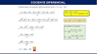 10 2 COCIENTE DIFERENCIAL [upl. by Norud]