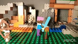 Minecraft steve lego [upl. by Prussian]