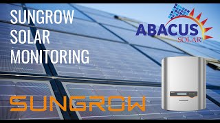 How to set up Sungrow Wifi Inverter [upl. by Yarg86]