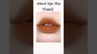 Korean lips tutorialaesthetic trending bts shorts viral fpyシ blackpink love korean skyk [upl. by Tserrof419]