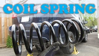 How to Replace a Broken Coil Spring [upl. by Ellehsem]