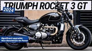 2024 NEW TRIUMPH ROCKET 3 GT STORM Significant upgrades New Benchmark for Power Cruisers [upl. by Correna]