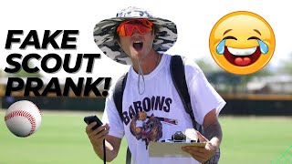 FAKE SCOUT PRANK amp HECKLING BASEBALL DADS [upl. by Josy]