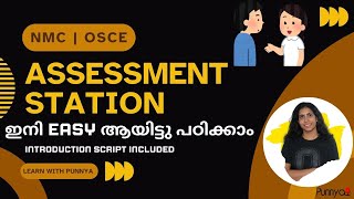 ASSESSMENT STATION with INTRO SCRIPT  NMC OSCE  FOR OSCE DOUBTS AND CLASSES 44 7388 390 422 [upl. by Fuhrman501]