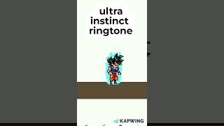 Ultra Instinct Ringtone [upl. by Murvyn]