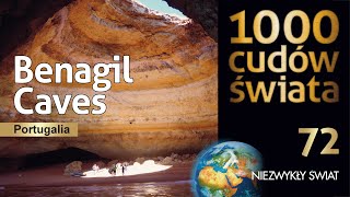 1000 cudów świata  Benagil Caves  Portugalia  4K [upl. by Anoit]