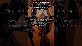 Great Philosophers Gorgias of Leontini [upl. by Assirhc]