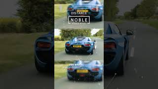 Noble M500  500bhp Manual Gearbox [upl. by Melc]