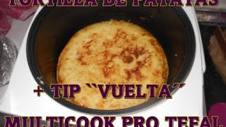 RECETA MULTICOOK PRO TEFAL TORTILLA DE PATATAS [upl. by Landre]