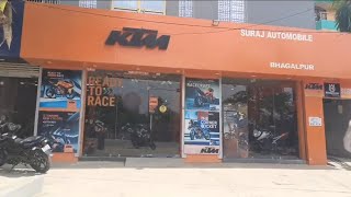 KTM SHOWROOM BHAGALPUR JAMALPUR TO BHAGALPUR 🫶🚀  MGDukerider ktmdukefamily trendingvideo [upl. by Ahseyi]