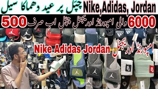 🥳🥳Eid Dhamakaa Sale😍😍500  Imported slide Nike slides  Adidas Jordan Balmain  Slippers for men [upl. by Frangos]