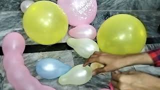 Balloon Deflating Sounds  ASMR Balloonz [upl. by Aneev]