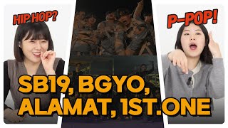 Koreans React to Filipino Male Idols❣️  SB19 BGYO ALAMAT 1ST ONE [upl. by Webb]