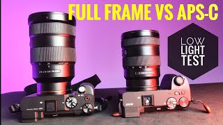 Full Frame VS APSC Which one in 2024 Low Light and High ISO Noise comparison [upl. by Omsoc633]