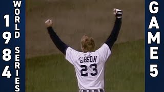 Detroit Tigers 1984 World Series Game 5 Cutdown [upl. by Christos]