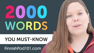 2000 Words Every Finnish Beginner Must Know [upl. by Malet]