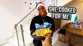 Flora Finally Cooked A Nigerian 🇳🇬 Dish For Me [upl. by Gareth354]