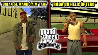 20 DIALOGOS Y ESCENAS ELIMINADAS DE GTA SAN ANDREAS [upl. by Bunting]