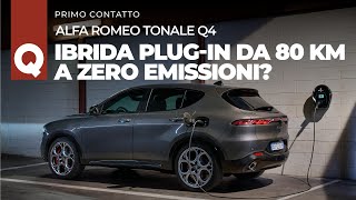 Tonale Plugin Hybrid 2023 fino a 80 km a zero emissioni Sarà vero [upl. by Yentirb]