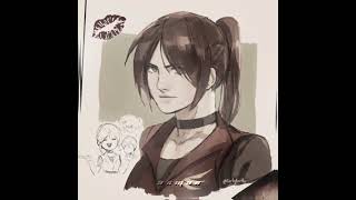 Claire redfield editresidentevil3 fanart fyp residentevil [upl. by Elocin]