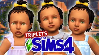 Sims 4 Triplets Birth To Death Challenge [upl. by Peggi]