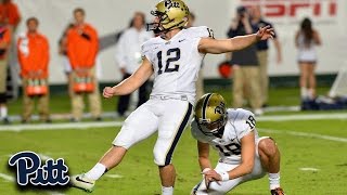 Pitt Upsets 2 Clemson On Chris Blewitt GameWinning Field Goal [upl. by Arimat763]