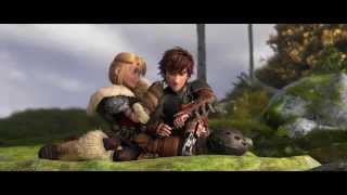 HOW TO TRAIN YOUR DRAGON 2  quotHiccup amp Astridquot Clip [upl. by Serdna]