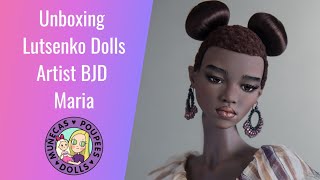 Unboxing Lutsenko Full Set Maria Artist BJD [upl. by Attenaej]