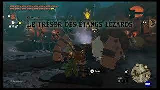 Le trésor des étangs lézards  Trouver le heaume divin de Rudania  Zelda Tears of the Kingdom [upl. by Ymmat797]