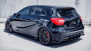 The STRONGEST A45 AMG Splitter Kit  Mod Your A45 AMG W176 [upl. by Odella543]