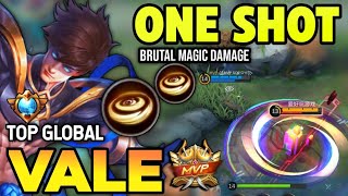 VALE BEST BUILD 2023  TOP GLOBAL VALE GAMEPLAY  MOBILE LEGENDS✓ [upl. by Dita317]