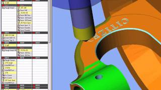 ESPRIT CAM system and Citizen Swissstyle lathes [upl. by Fidole754]