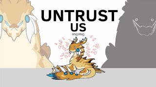 UNTRUST US meme🎭FlipaClip🎭Creature of Sonaria [upl. by Quintie]