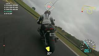 SMSP Ride Day Oct 8 2024  Ninja 300 Metzeler M9RR raw footage with telemetry [upl. by Twelve]