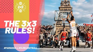 The OFFICIAL 3x3 Basketball rules  FIBA3x3 [upl. by Narmi]