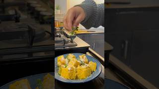 Shaam k cravings k liye ekdum easy sa Dhokla aur Chai shorts youtubeshorts [upl. by Hareema]