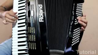 2 Farra Pinga e Foguete\Tutorial Acordeon \ Evandro Hurricane \ Furlan [upl. by Ebby359]