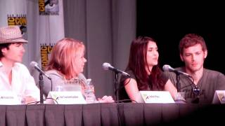 Comic Con 2011 Vampire Diaries Panel Clip 1 [upl. by Guise132]