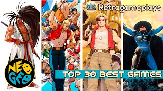 Top Best 30 Games of Neo Geo Ever [upl. by Nero]