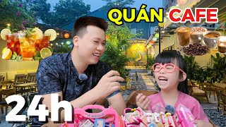 Thử Thách 24H Trong Quán Cafe Em MiMi Làm Bác Sĩ Khám Bệnh Cho Bố Hoàng HiHi Thử Thách 24 Giờ Hay [upl. by Floria]