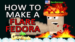 🔥 Making a Flare Fedora Recipe Revealed  Growtopia [upl. by Hoehne]