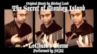 Monkey Island LeChucks Theme bass and ukulele [upl. by Nawad]